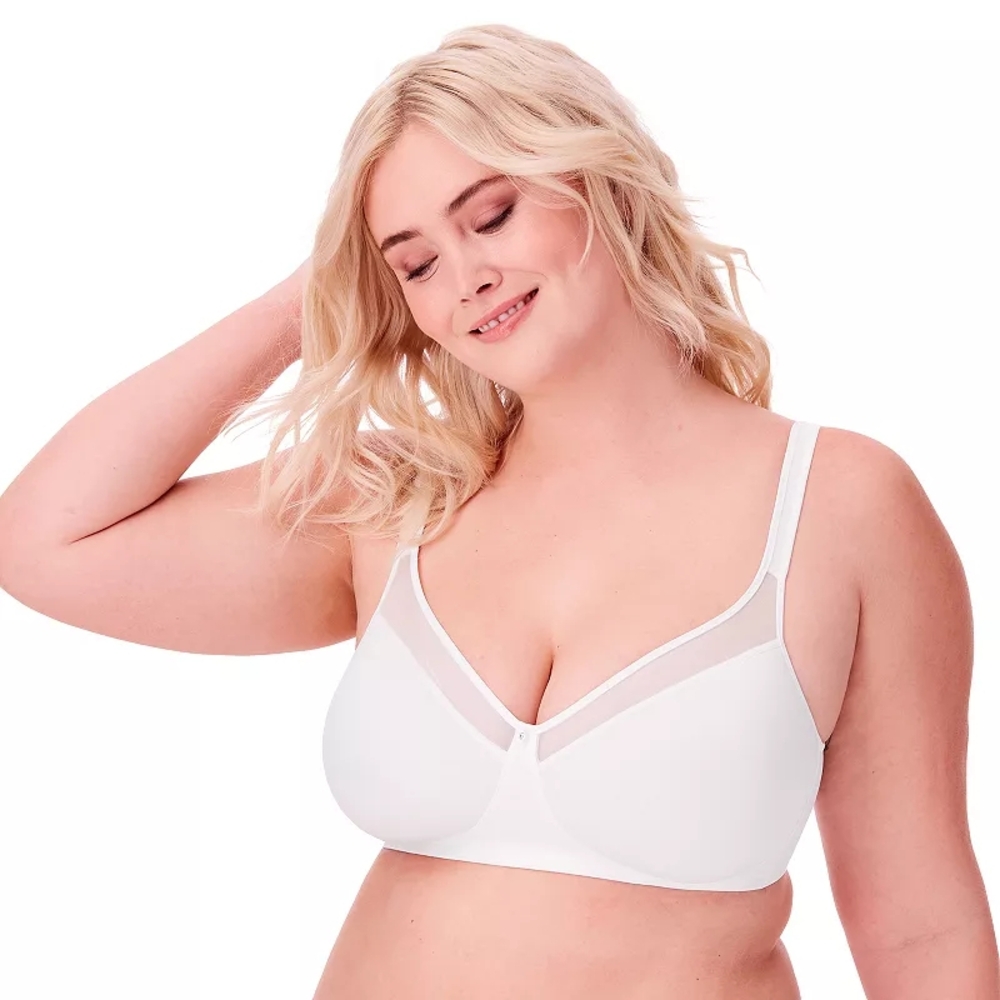 NEW / NWT Bali Women's One Smooth U Ultra Lite Spacer Bra in White Style DF3440